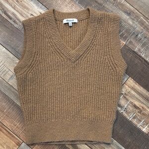 Madewell Romy Knit Sweater Vest
